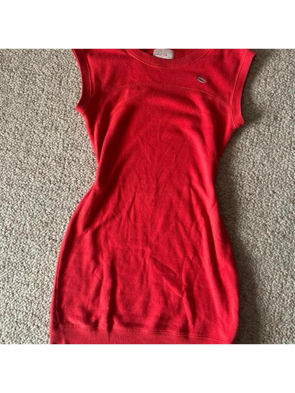 Red Marilyn Monroe Lips Mini dress
